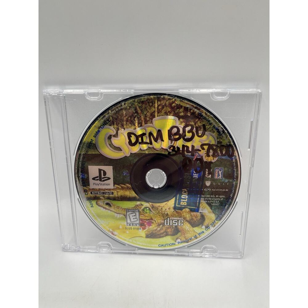 Cybertiger (Sony PlayStation 1, 1999) PS1 Tested